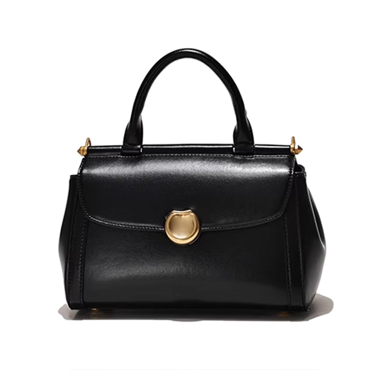 HUDYA Metal Lock Tote Bag