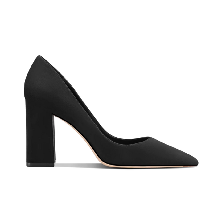 HUITO Block Heel Pumps - 8cm