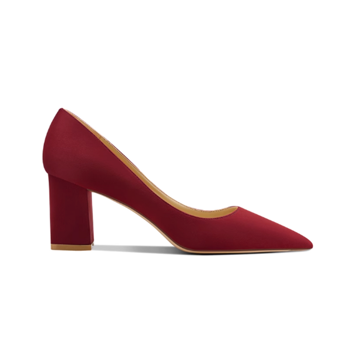 HUITO Block Heel Pumps - 6cm