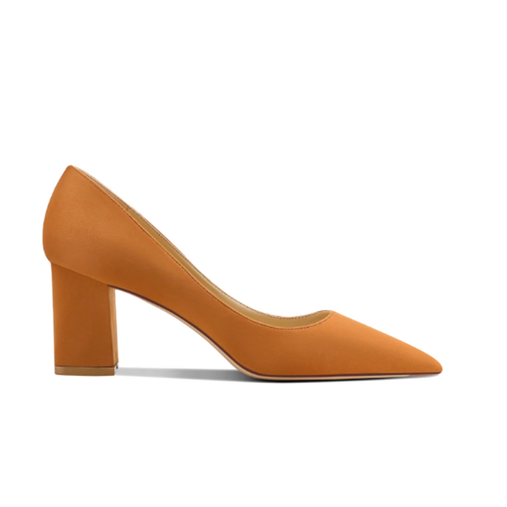 HUITO Block Heel Pumps - 6cm