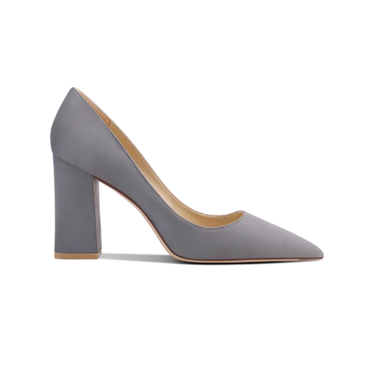 HUITO Block Heel Pumps - 8cm