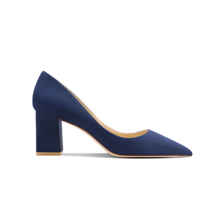 HUITO Block Heel Pumps - 6cm