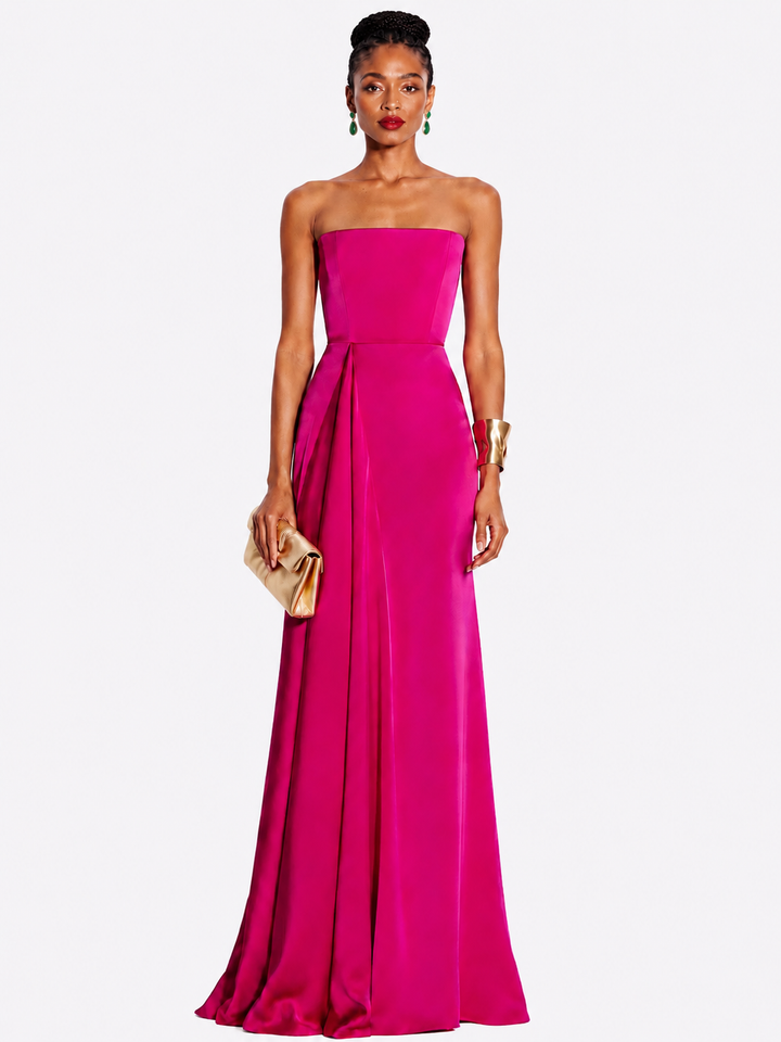 HULDE Tube Maxi Evening Dress Gown