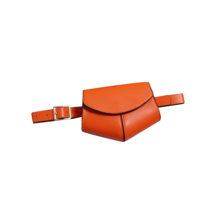 HULIY Leather Waist Belt Bag