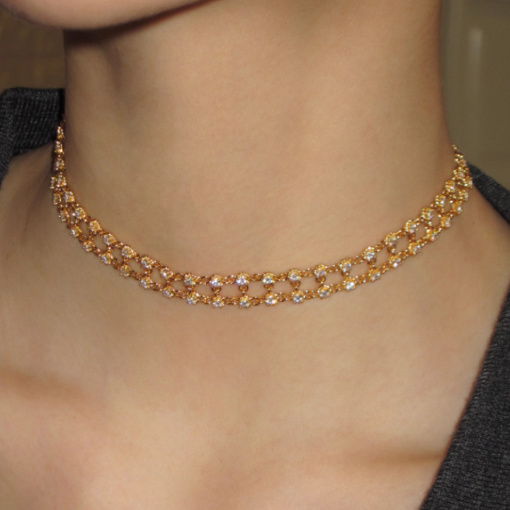 HUMCA Diamante Choker