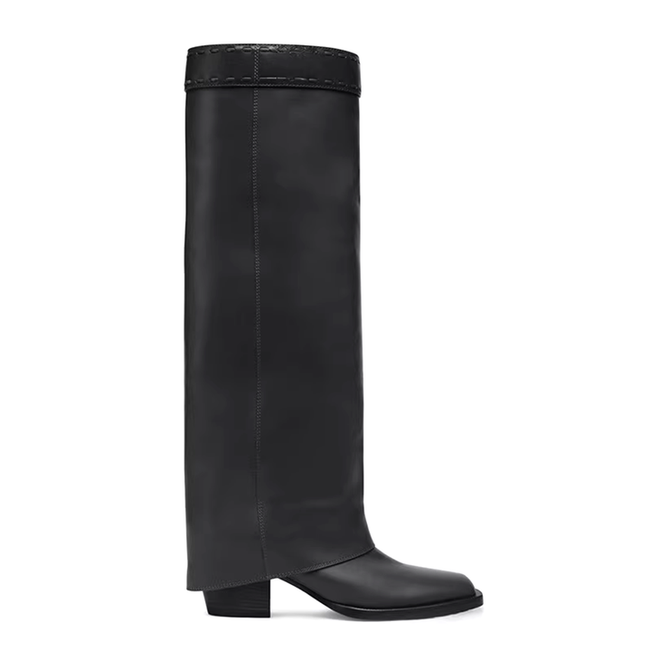 HUTHA Leather Knee High Boots