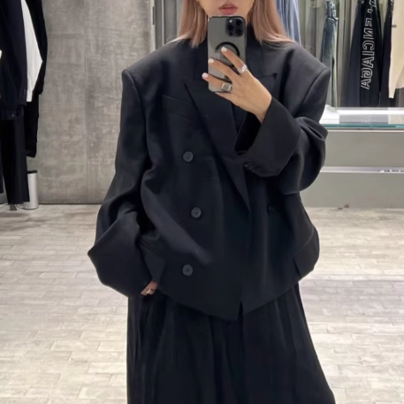 HVENO Lapel Oversized Blazer