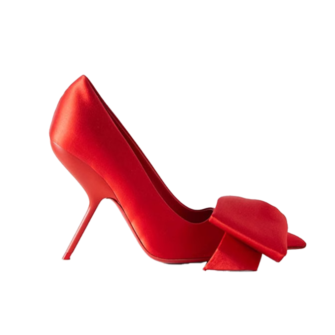 JECOI Bow High Heel Pumps
