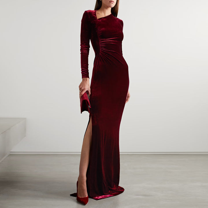 JENSU Slip Evening Dress Gown