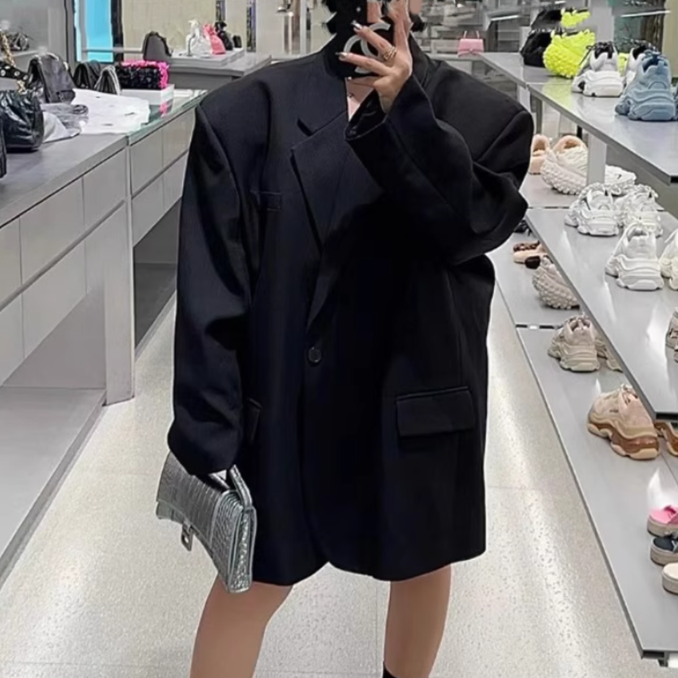JESAG Lapel Oversized Blazer