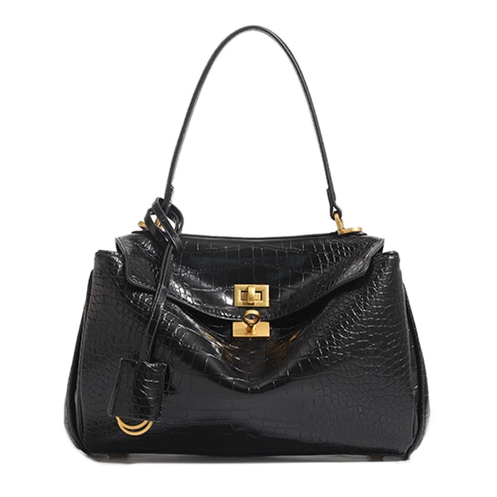 JOSVI Metal Lock Tote Bag - Small