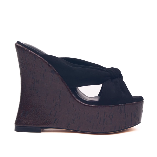 JUKCA Knot Platform Mules Sandals