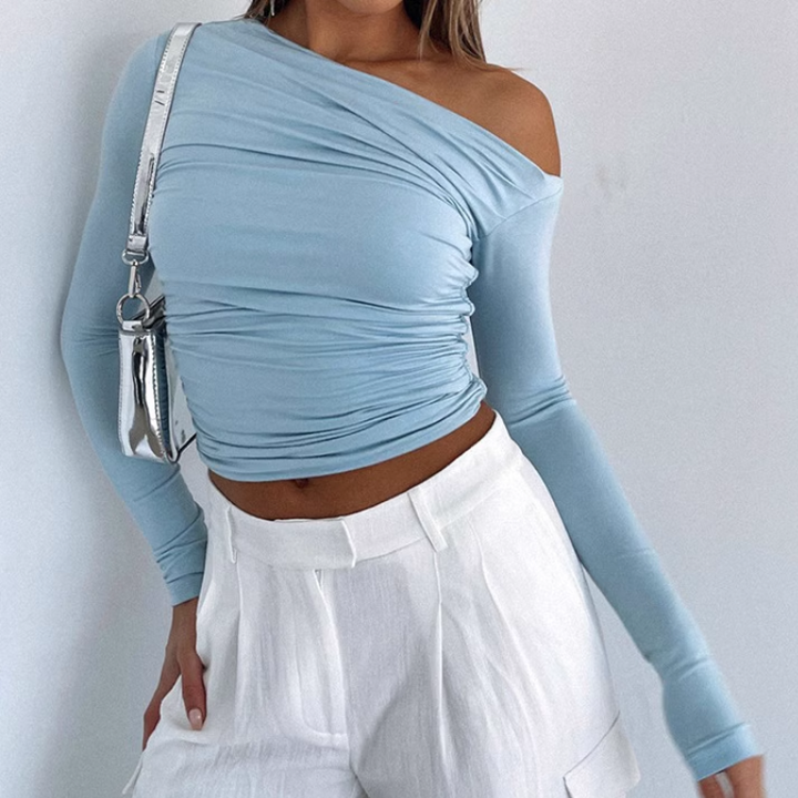 KATMU Off-Shoulder Cropped Top