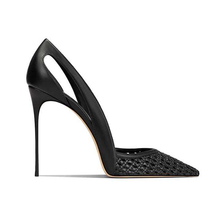 KAVCO Braided High Heel Pumps - 10cm