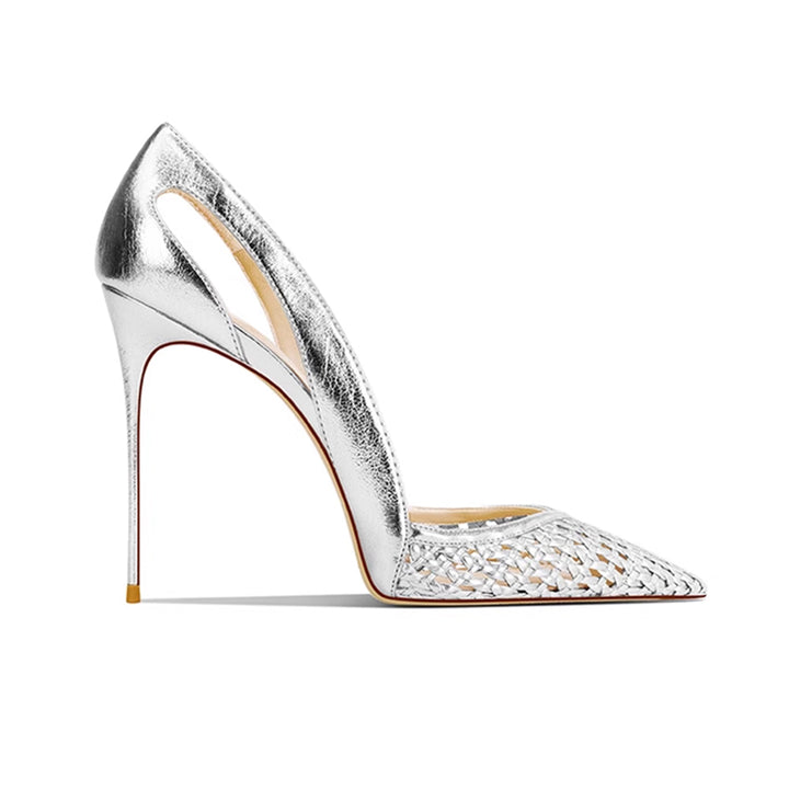 KAVCO Braided High Heel Pumps - 10cm