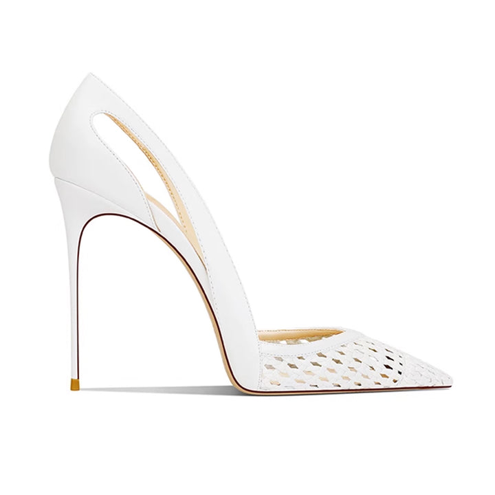 KAVCO Braided High Heel Pumps - 10cm