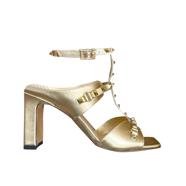 KAVYN Studded High Heel Sandals