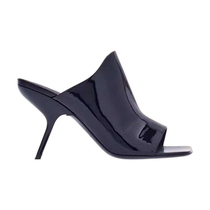 KECUO Sculptured Heel Mules Sandals