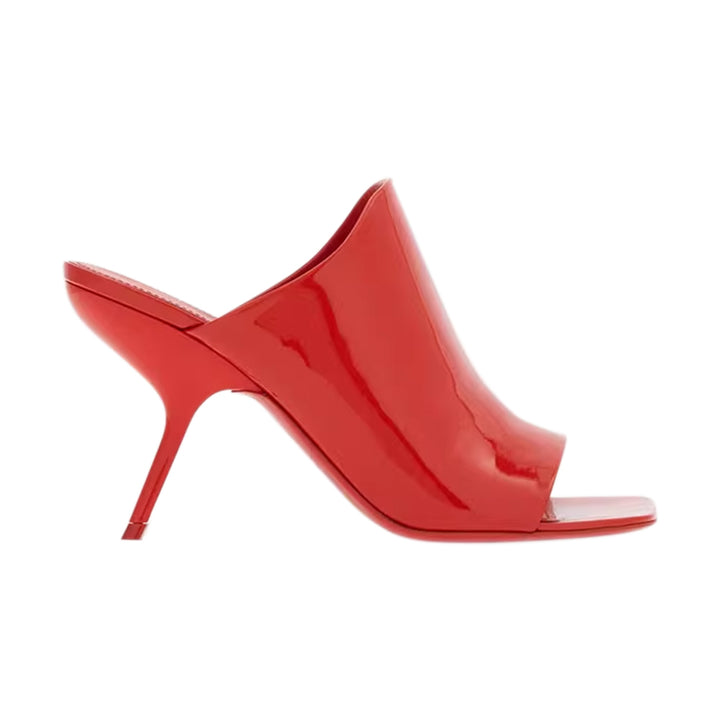 KECUO Sculptured Heel Mules Sandals