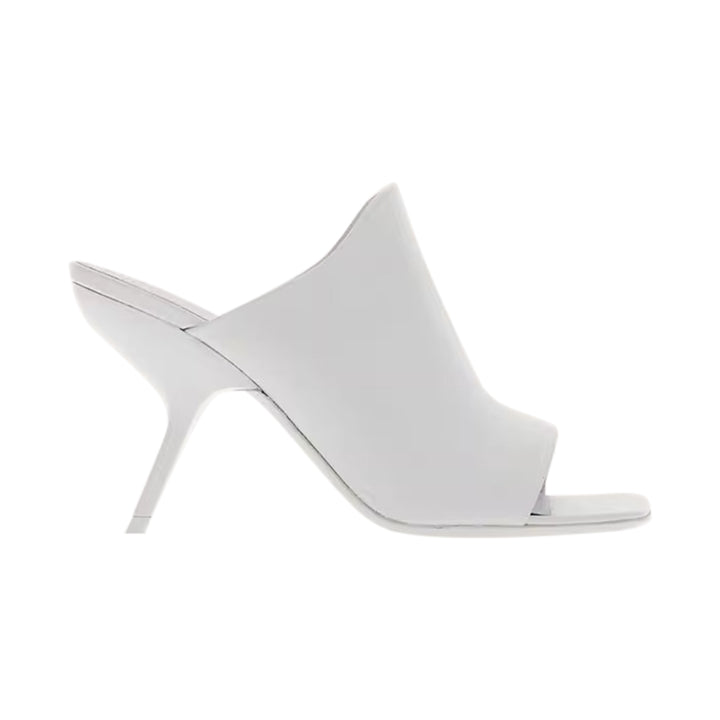 KECUO Sculptured Heel Mules Sandals