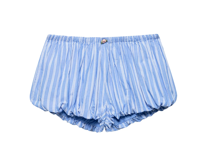 KEDUI STRIPE BUBBLE SHORTS