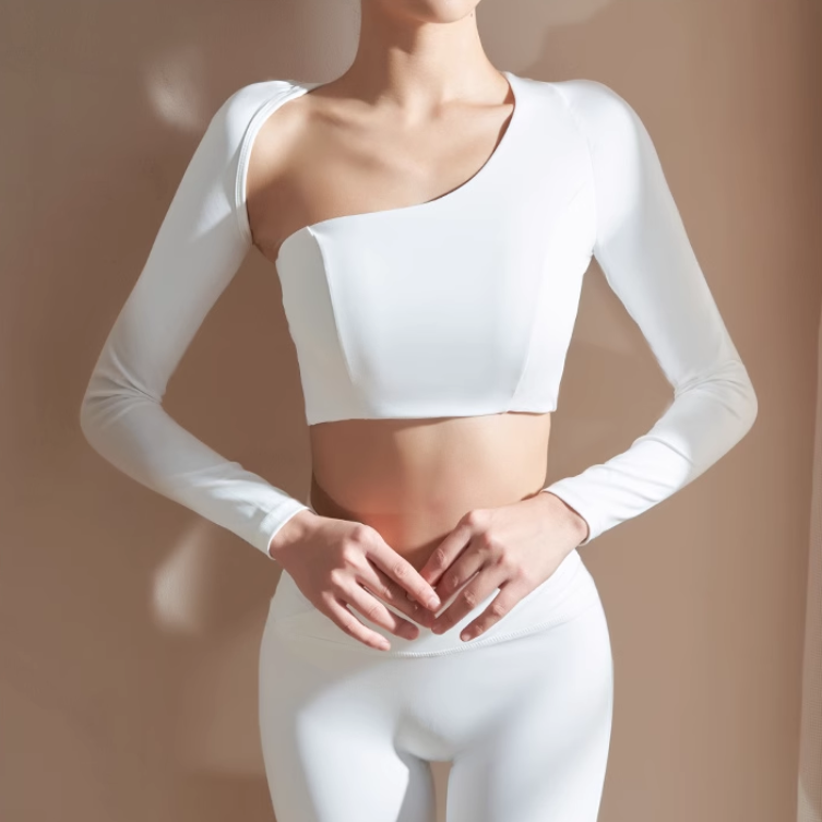 KELAS Yoga Pilates Cut Out Fitted Fitness Top