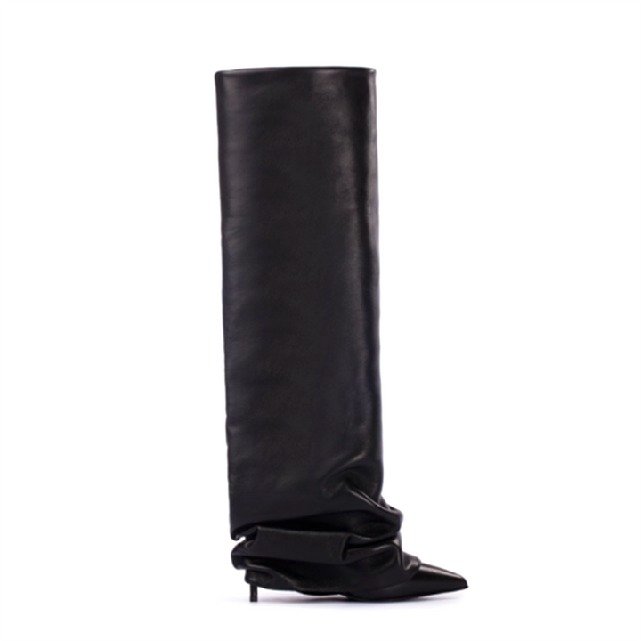 KENAV Stiletto Heel Knee High Boots