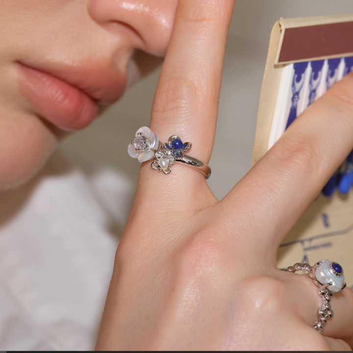 KENVB Flower Ring