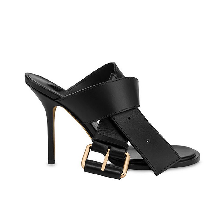 KEVSI Buckled Mules Sandals