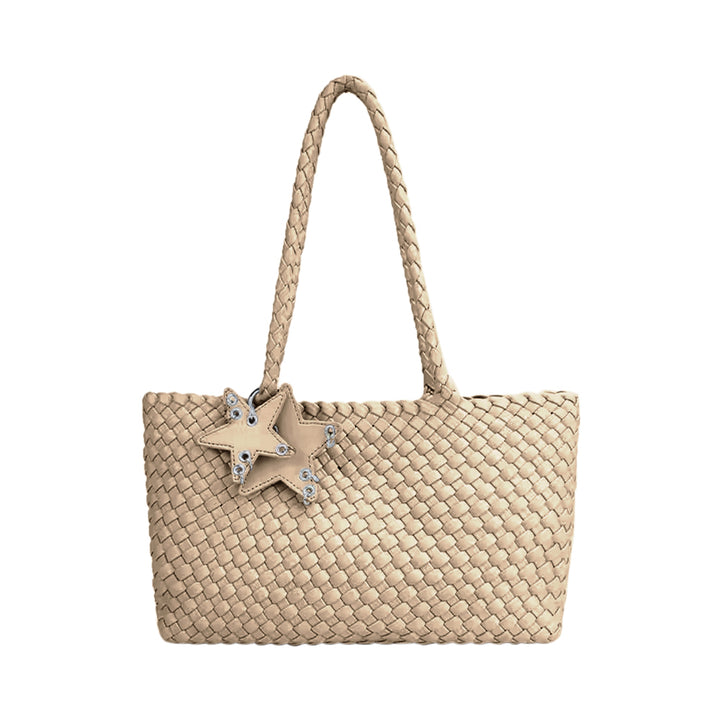 KOSET Braided Oversized Tote Bag