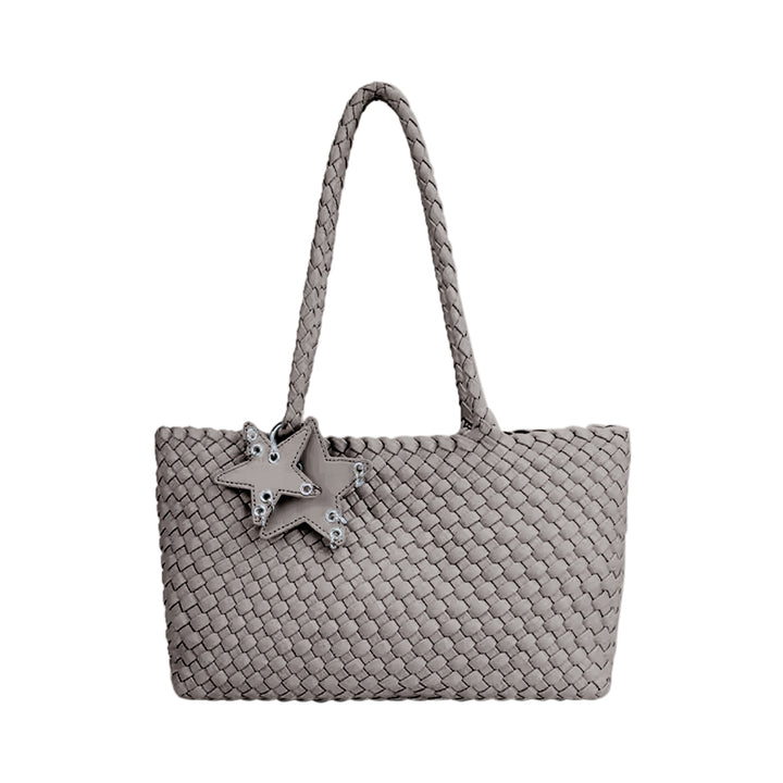 KOSET Braided Oversized Tote Bag