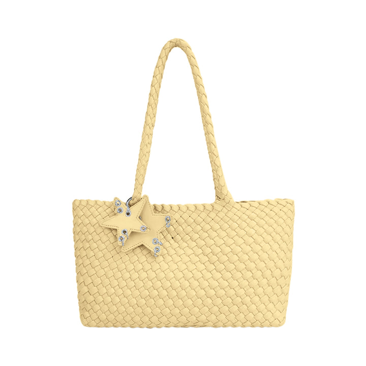 KOSET Braided Oversized Tote Bag