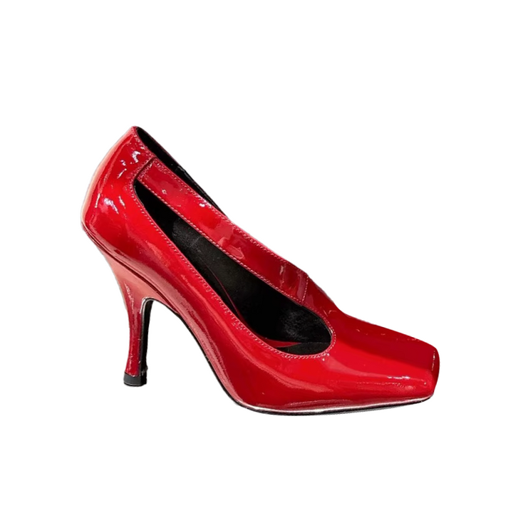 SEDUV Cut Out High Heel Pumps