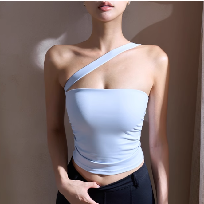 KUVCA Yoga Pilates Versatile Fitted Sports Bra