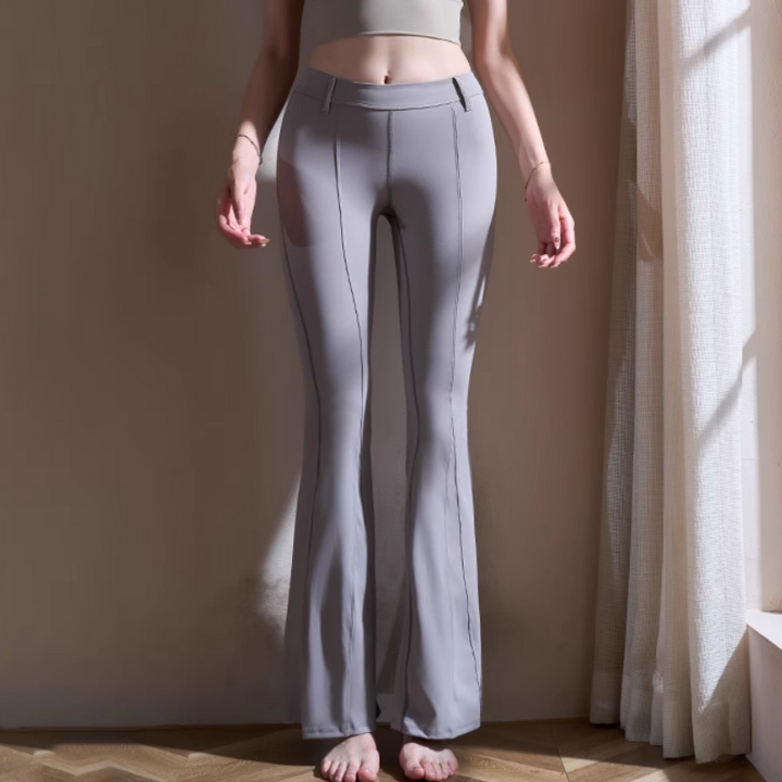 LAJOS Yoga Pilates Flared Fitted Stretch Leggings