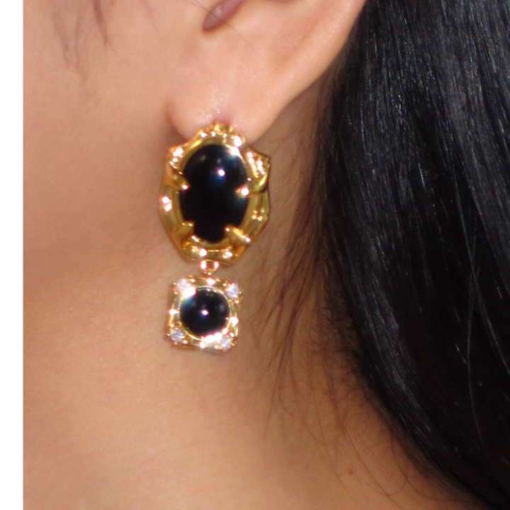 LAKRC Gem Earrings - Pair