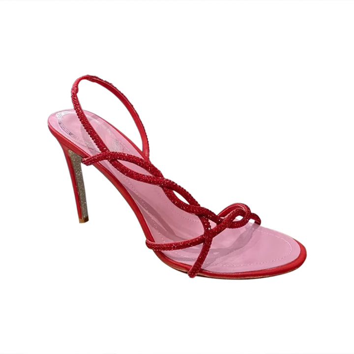 LCAVE Diamante High Heel Sandals