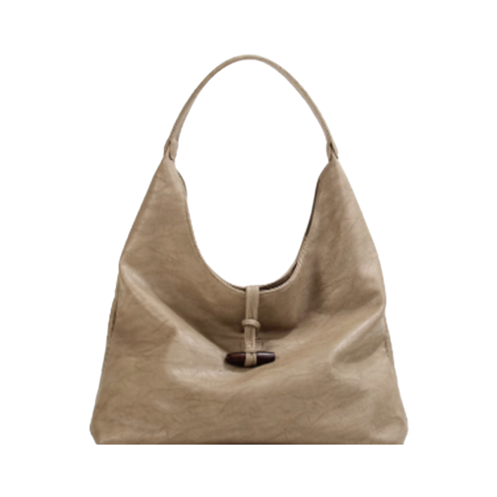 LEKAI Leather Oversized Tote Bag