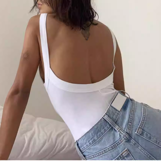 LUCRA Backless Bodysuit