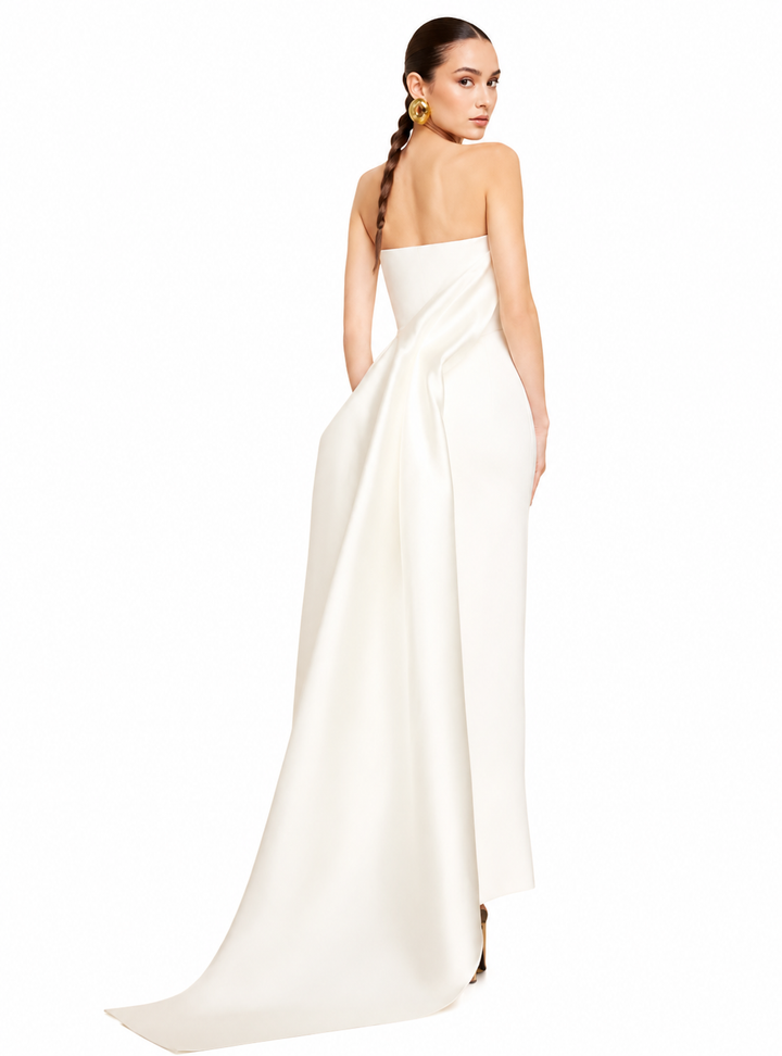 LUIRA Tube Maxi Evening Dress Gown
