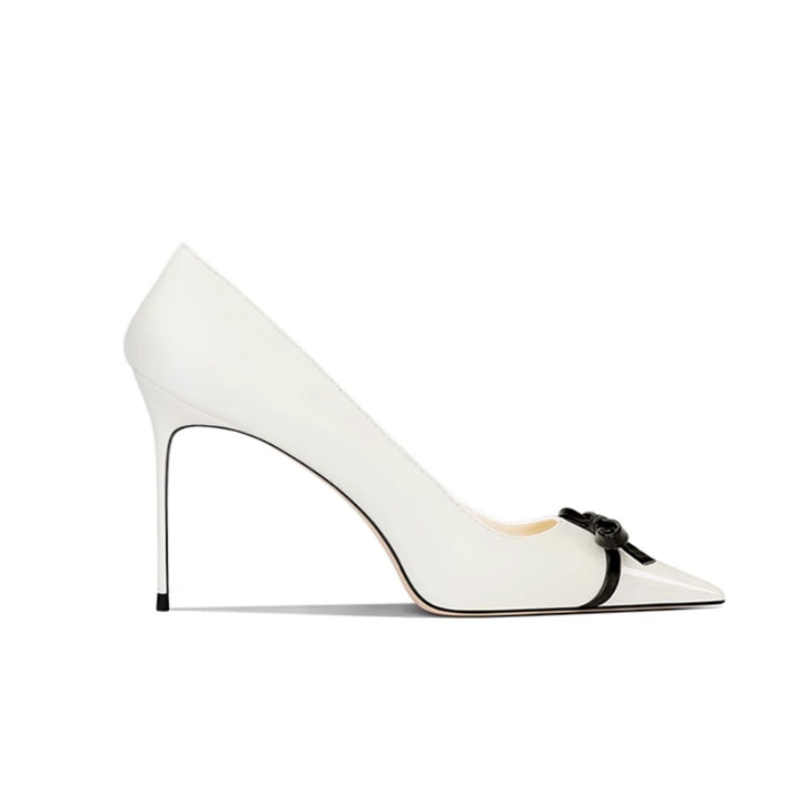 LUVTO Bow Mid Heel Pumps - 8cm