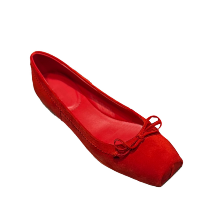 LVOCI Bow Ballet Shoes