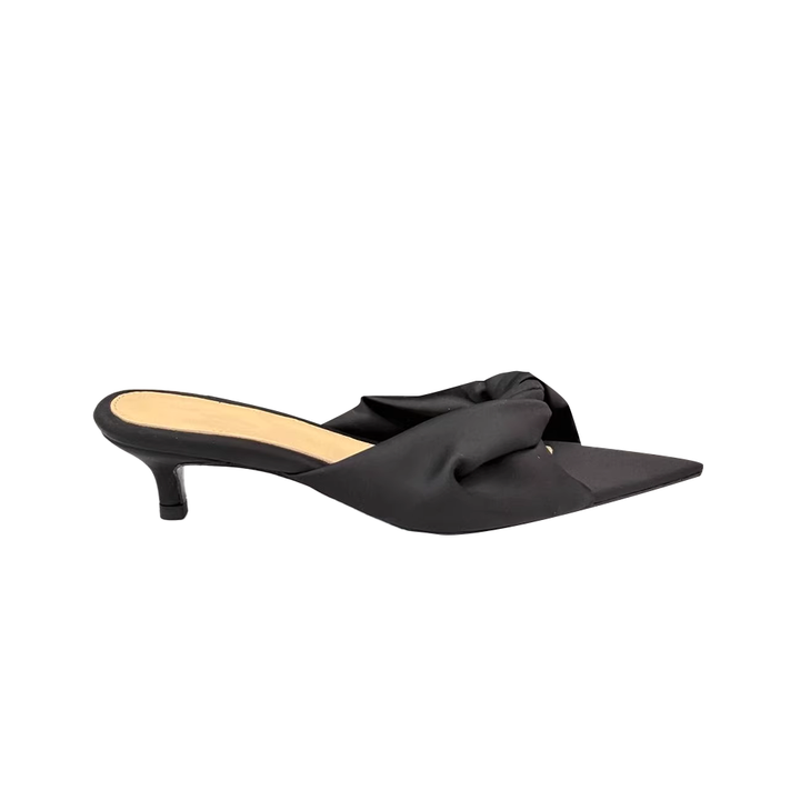 MACTI Kitten Heel Mules Sandals
