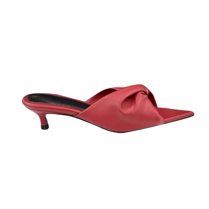 MACTI Kitten Heel Mules Sandals