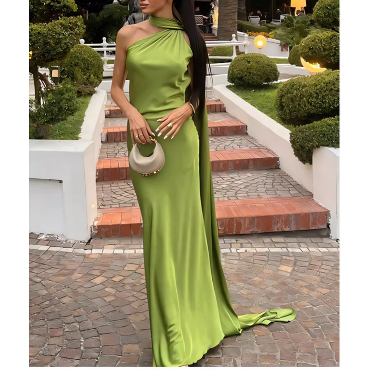 MNUDA Strap Maxi Evening Dress Gown