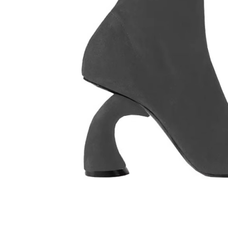 MULKA Metal Heel Ankle Boots