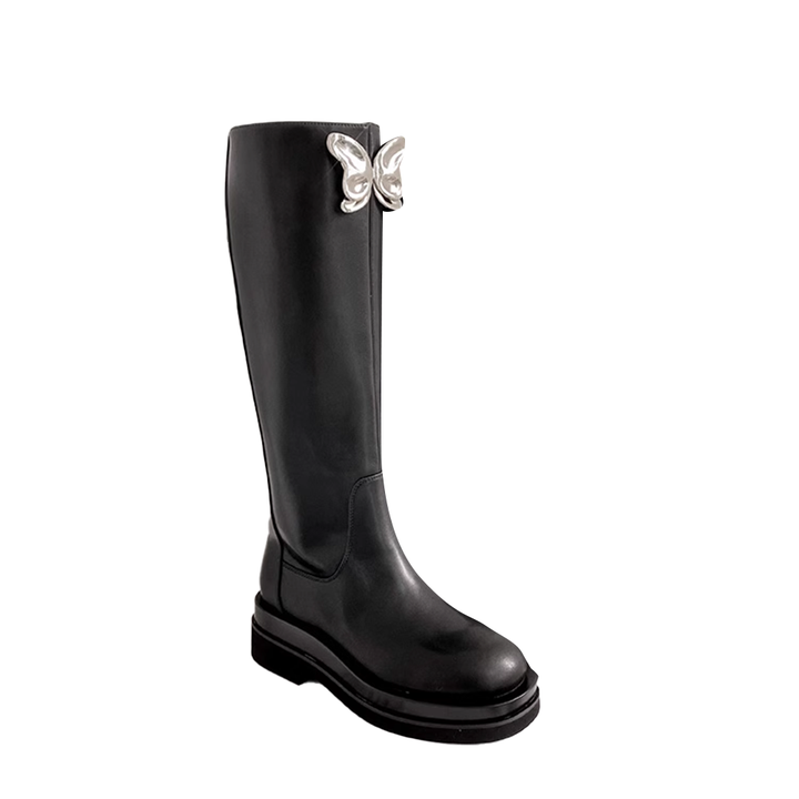 MUVRA Butterfly Knee High Boots