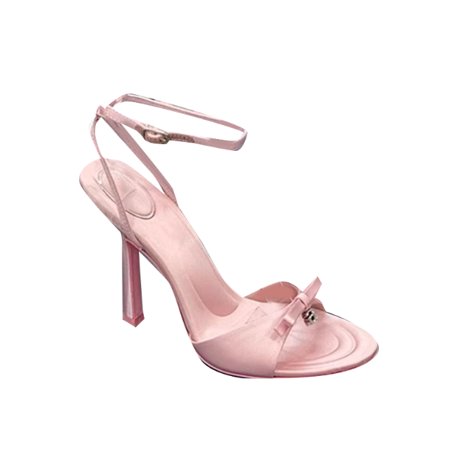 NAIKO Bow High Heel Sandals - 9cm