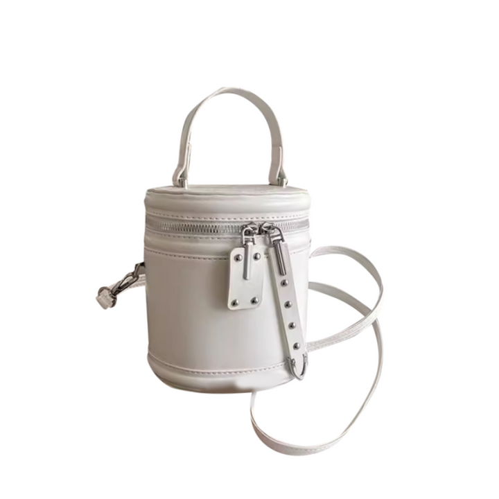 NAJRI Leather Bucket Bag