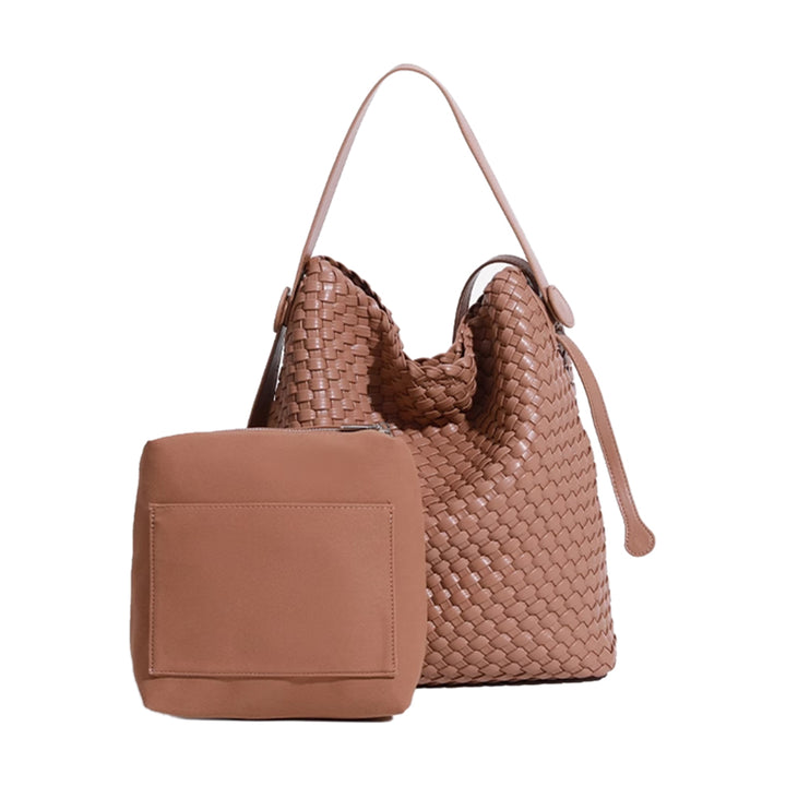 NALYE Braided Bucket Bag